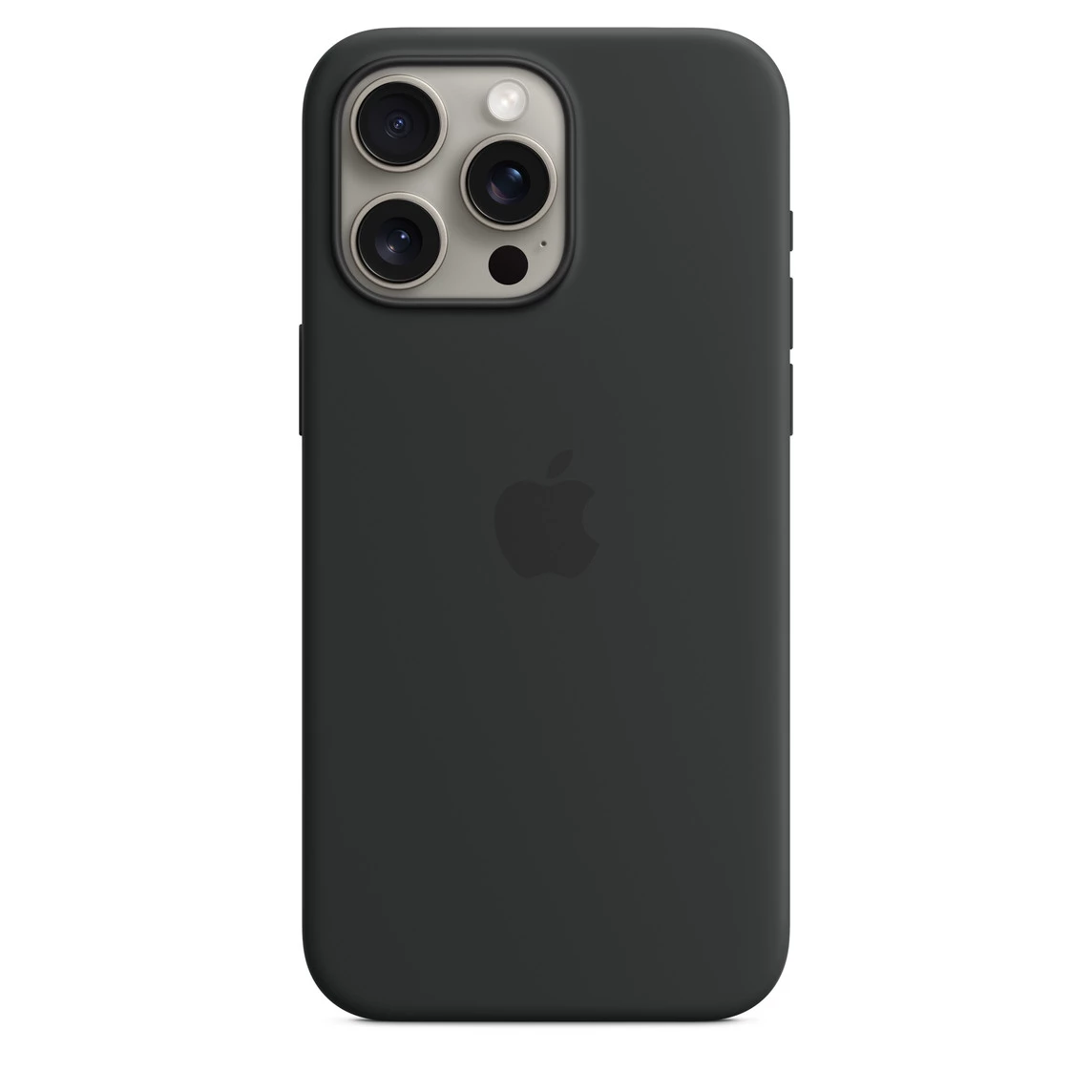 Чохол Apple iPhone 15 Pro Max Silicone Case with MagSafe Lux Copy - Black