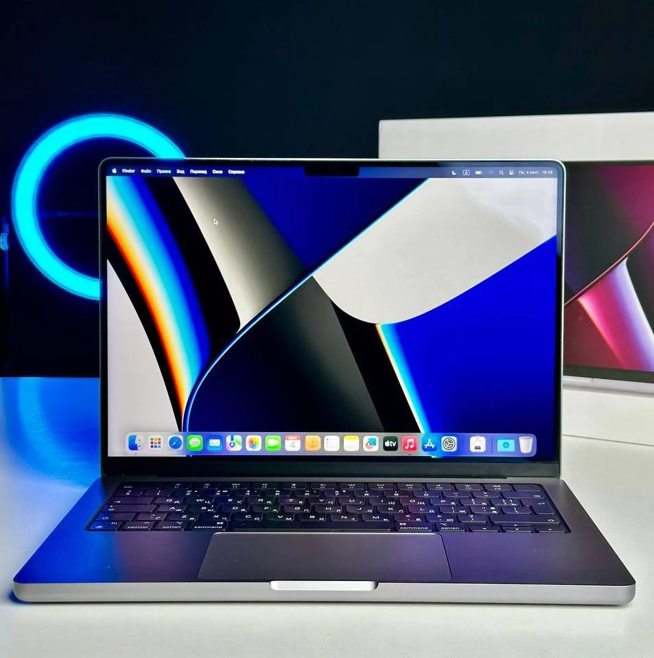 USED MacBook Pro 14" Space Gray 2023 (MPHE3) (M2Pro|16GB|512SSD)(Стан - 10/10. Комплект - повний | гарантія - 1 міс.) - Cycle 72