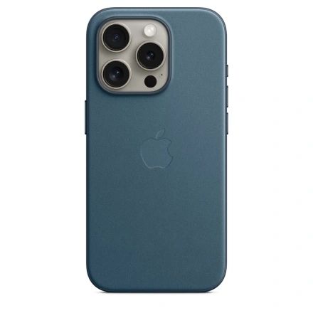 Чехол Apple iPhone 15 Pro FineWoven Case with MagSafe Lux Copy - Pacific Blue