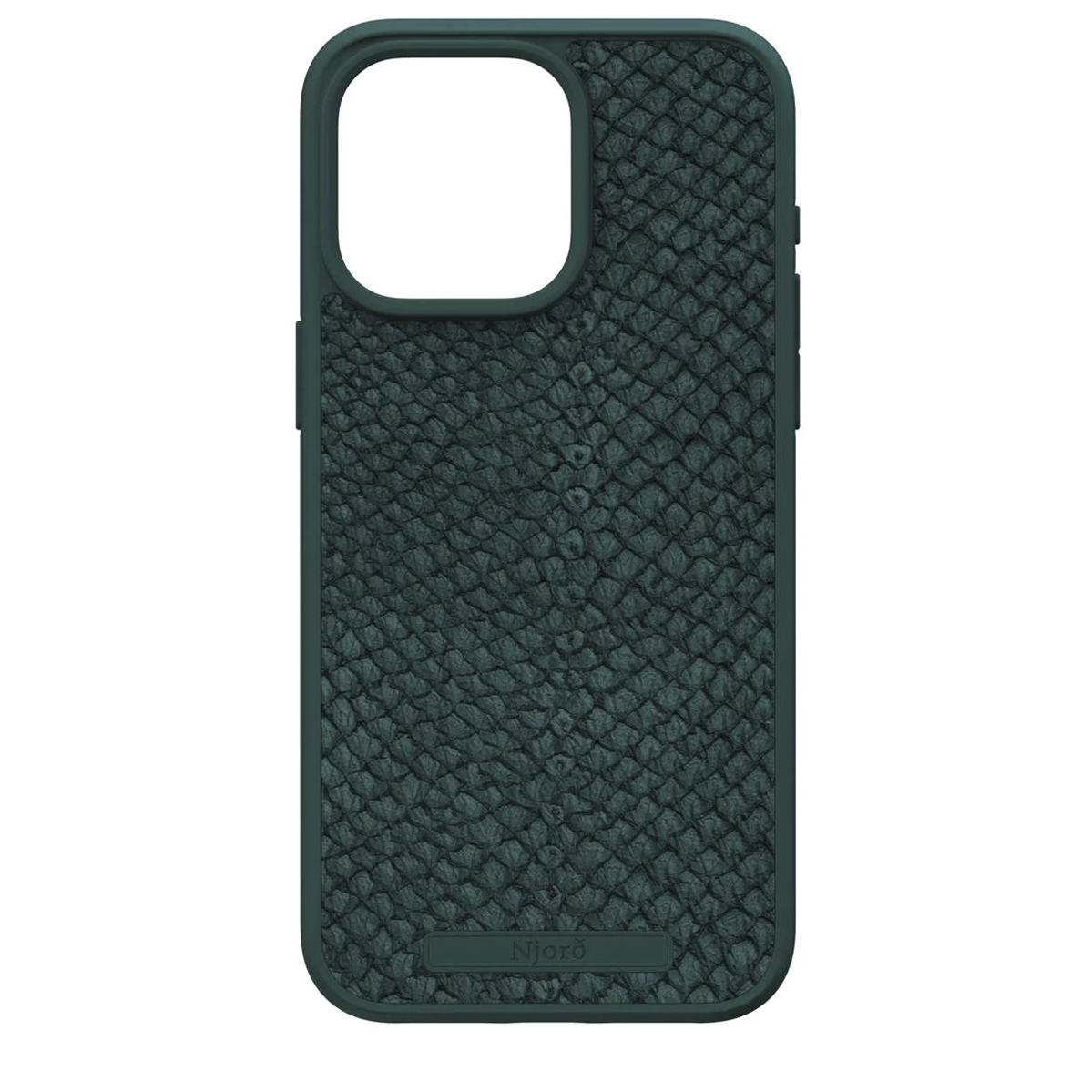 Чохол Njord Salmon Leather MagSafe Case for iPhone 15 Pro Max - Dark Green (NA54SL02)