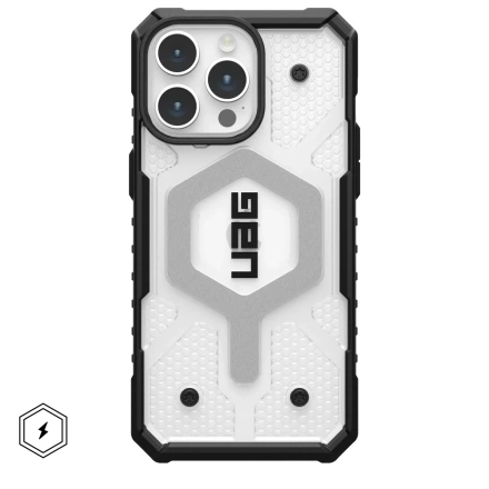 Чохол UAG Pathfinder Clear Case with MagSafe for iPhone 15 - Ice (114291114343)