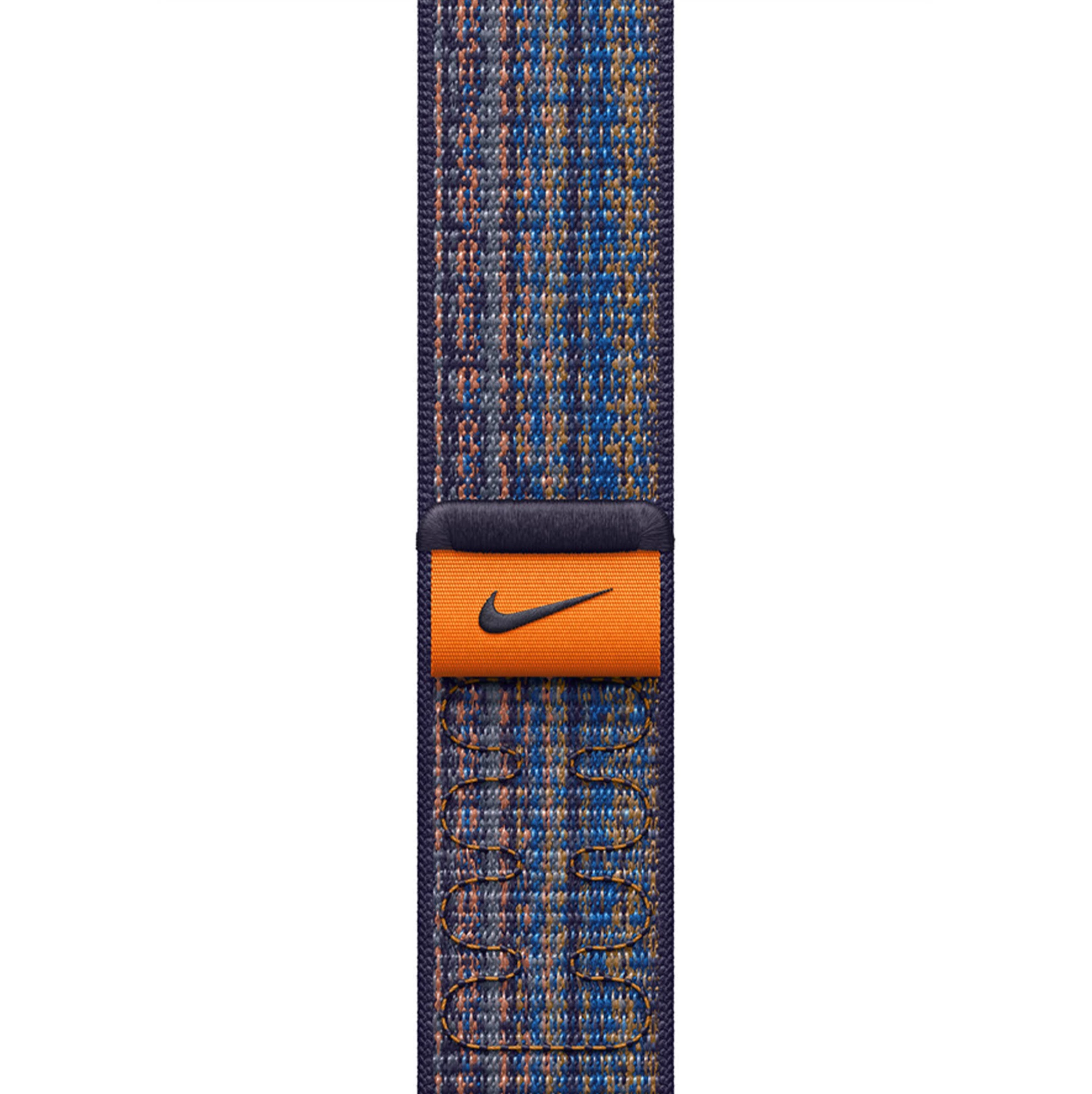 Ремінець Apple Game Royal/Orange Nike Sport Loop для Apple Watch 42/44/45/49mm (MTL53)
