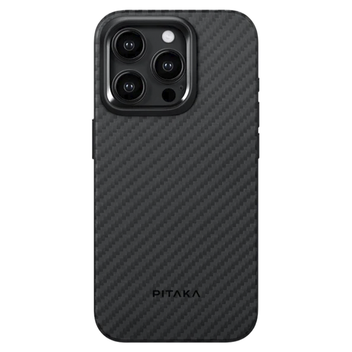 Чохол Pitaka MagEZ Case Pro 4 Twill 1500D for iPhone 15 Pro Max - Black/Grey (KI1501PMP)