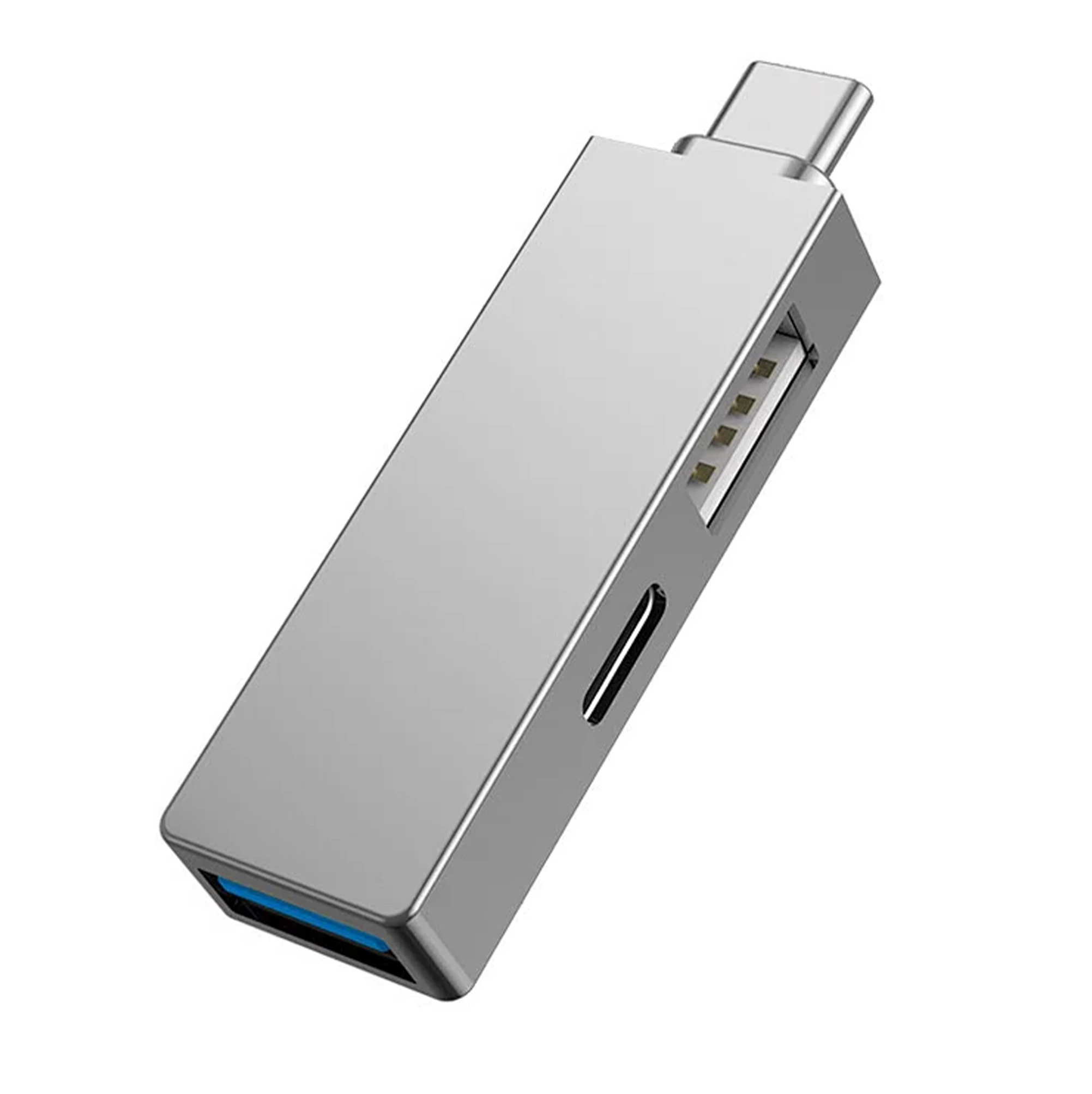 WiWU USB-C Hub Silver T02 Pro