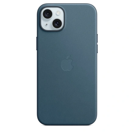 Чехол Apple iPhone 15 Plus FineWoven Case with MagSafe - Pacific Blue (MT4D3)