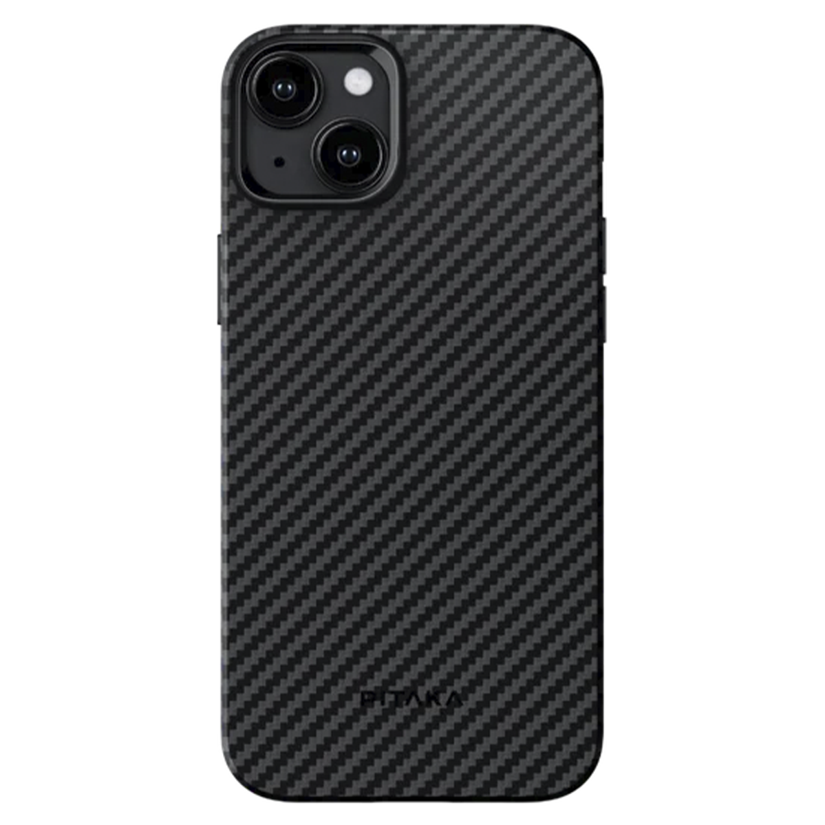 Чохол Pitaka MagEZ Case Pro 4 Twill 1500D for iPhone 15 - Black/Grey (KI1501MMP)