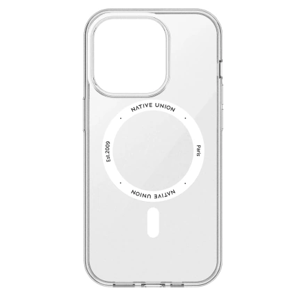 Чехол Native Union (RE) Clear Case for iPhone 15 Pro Max - Clear (RECLE-TRA-NP23PM)