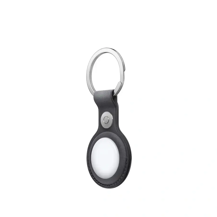 Apple AirTag FineWoven Key Ring - Black (MT2H3)
