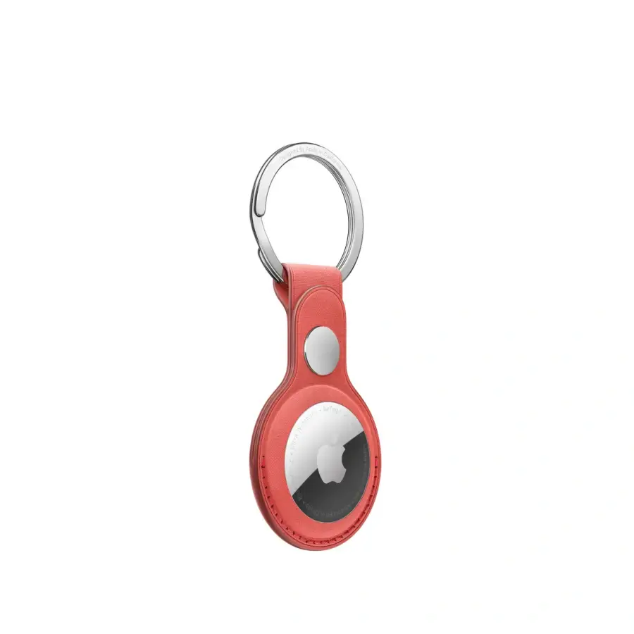 Apple AirTag FineWoven Key Ring - Coral (MT2M3)