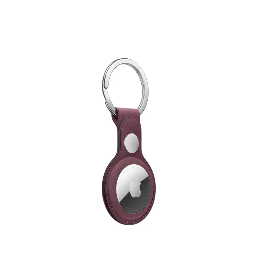 Apple AirTag FineWoven Key Ring - Mulberry (MT2J3)