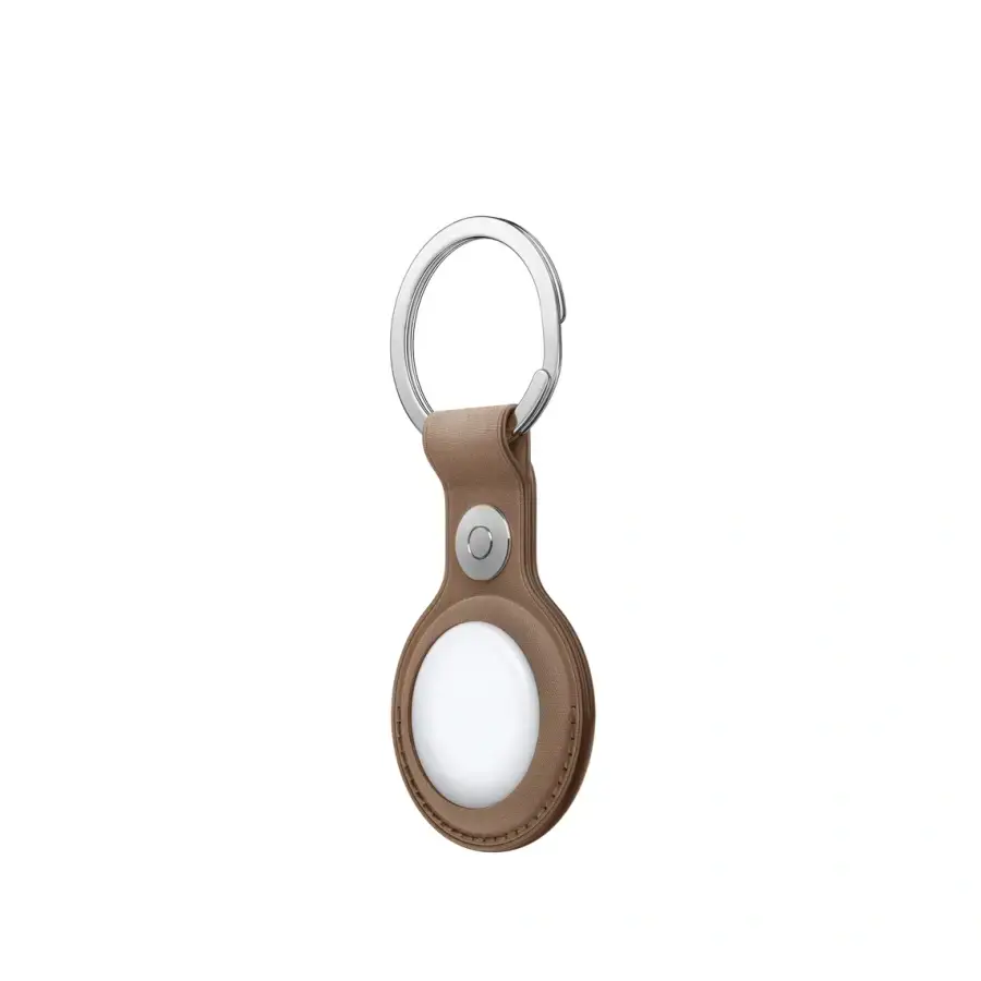 Apple AirTag FineWoven Key Ring - Taupe (MT2L3)