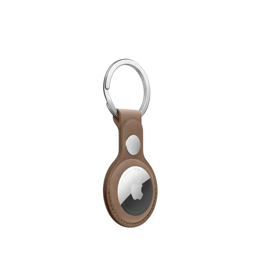 Apple AirTag FineWoven Key Ring - Taupe (MT2L3)