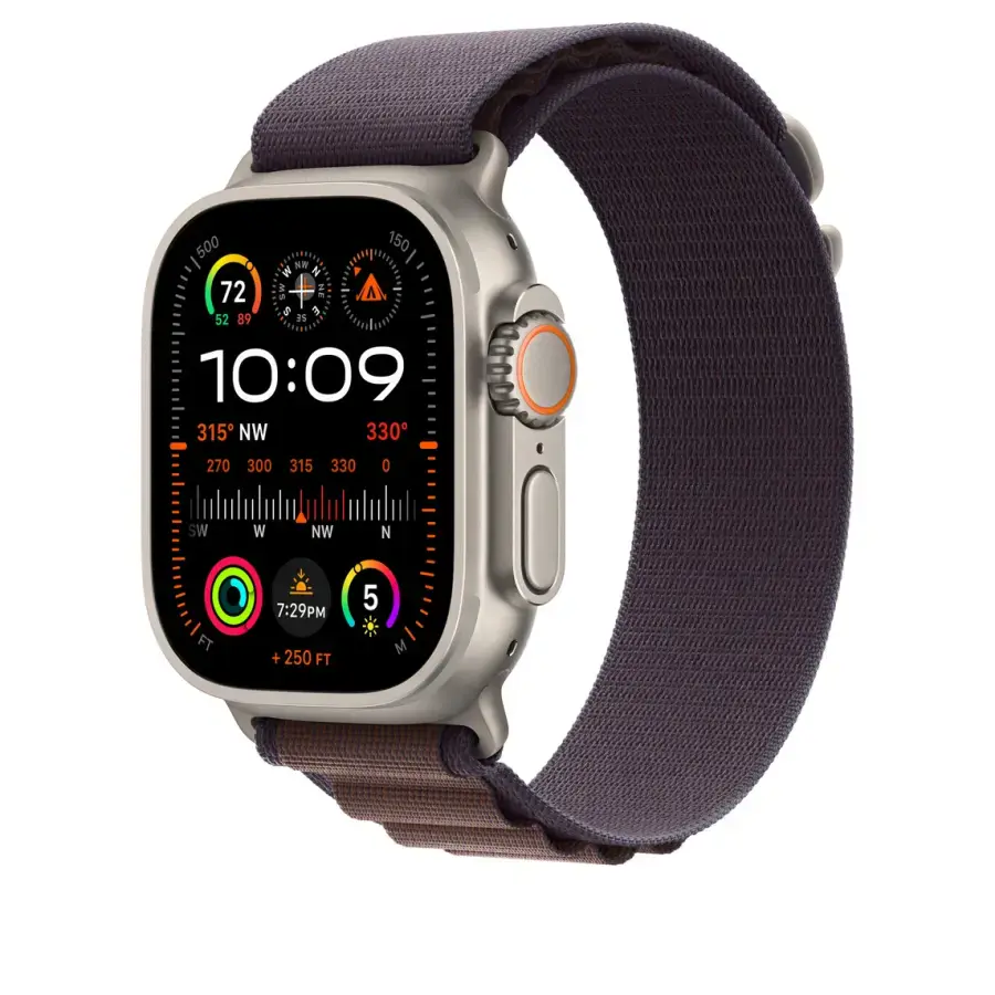 Ремінець Apple Alpine Loop Band Large для Apple Watch 49mm - Indigo (MT5R3)