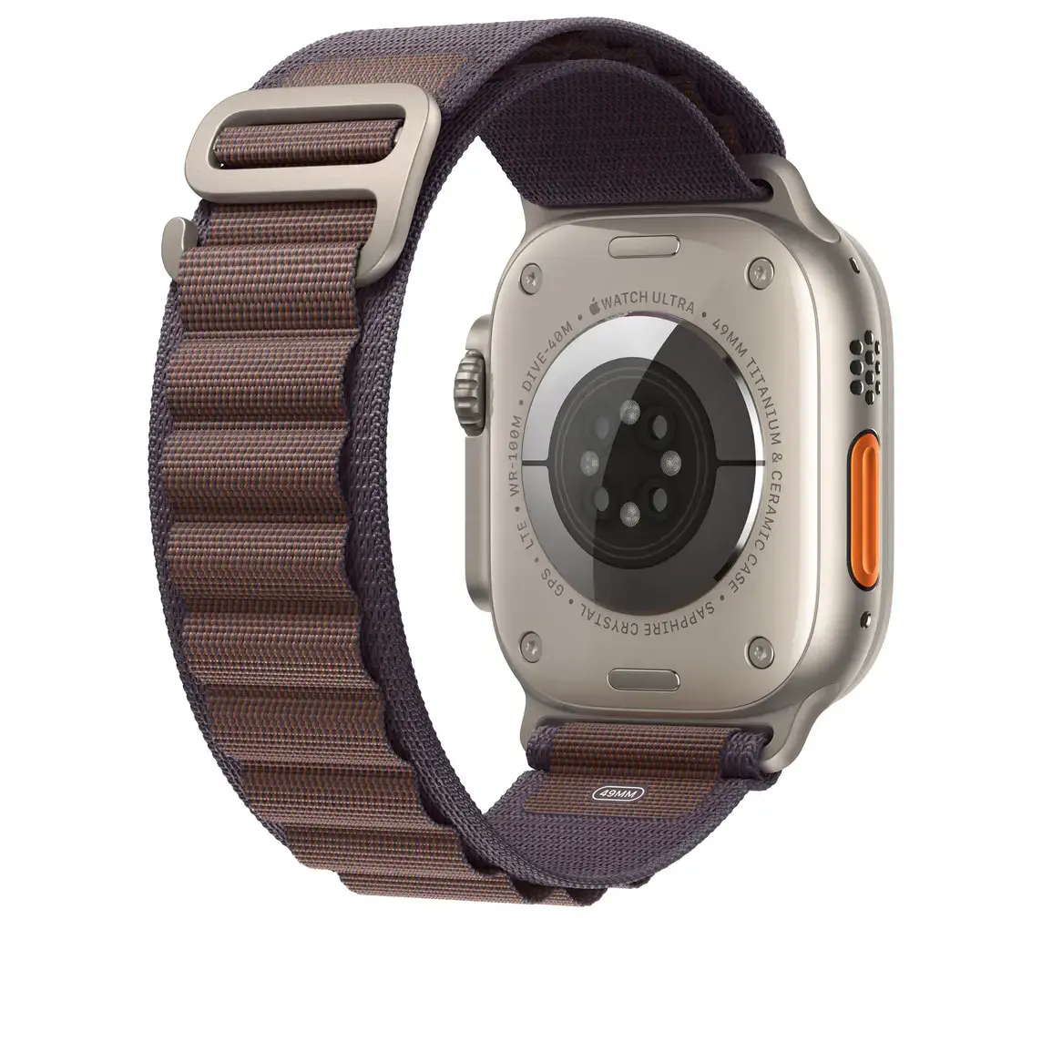 Ремінець Apple Alpine Loop Band Medium для Apple Watch 49mm - Indigo (MT5Q3)
