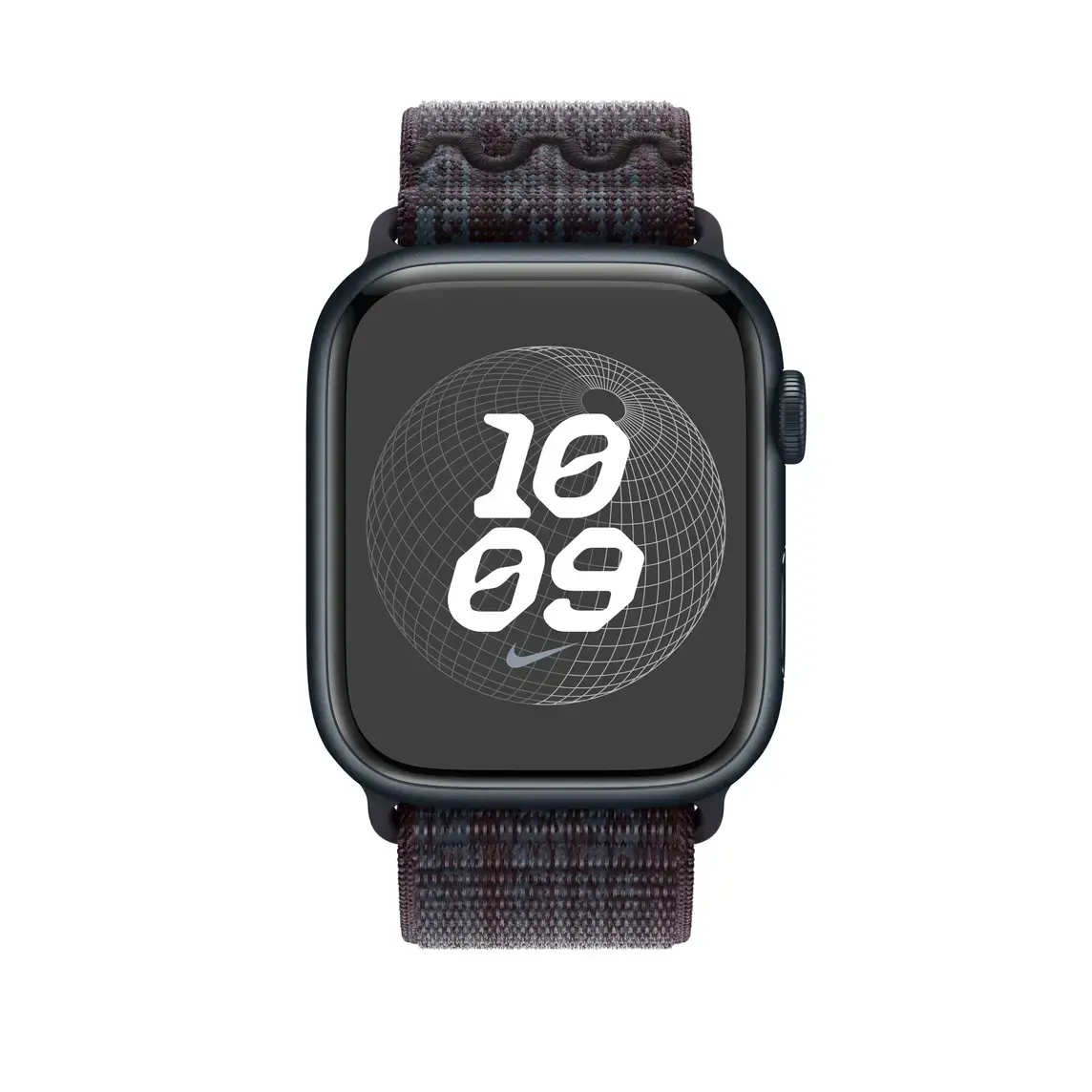 Ремінець Apple Black/Blue Nike Sport Loop для Apple Watch 42/44/45/49mm (MUJX3)