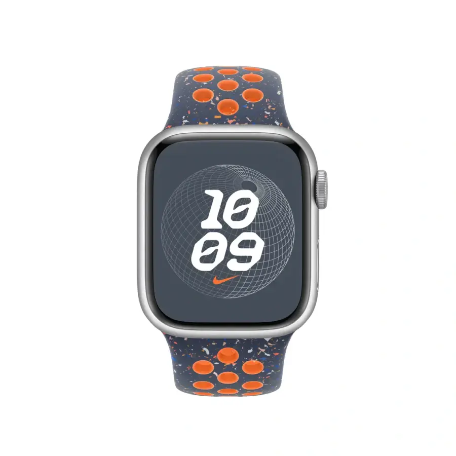 Ремінець Apple Blue Flame Nike Sport Band M/L для Apple Watch 38/40/41/42mm (MUUU3)