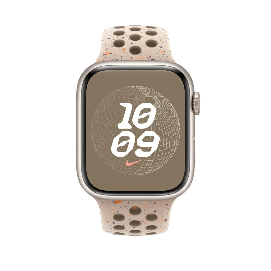 Ремешок Apple Desert Stone Nike Sport Band S/M для Apple Watch 42/44/45/49mm (MUV63)