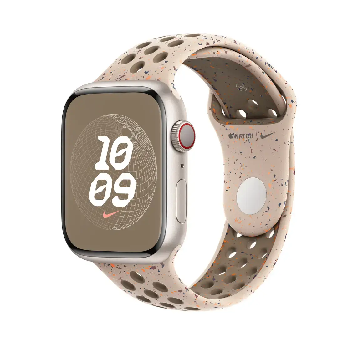 Ремешок Apple Desert Stone Nike Sport Band S/M для Apple Watch 42/44/45/49mm (MUV63)