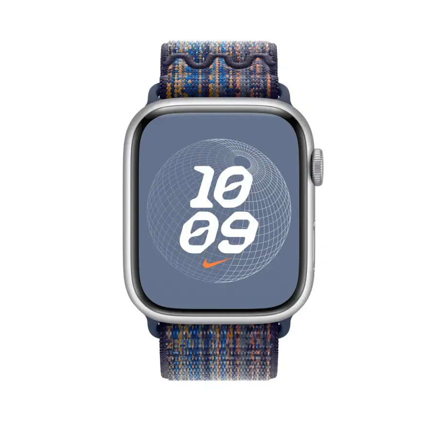 Ремінець Apple Game Royal/Orange Nike Sport Loop для Apple Watch 38/40/41/42mm (MTL23)