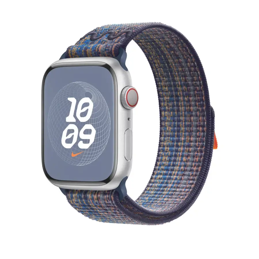 Ремінець Apple Game Royal/Orange Nike Sport Loop для Apple Watch 38/40/41/42mm (MTL23)