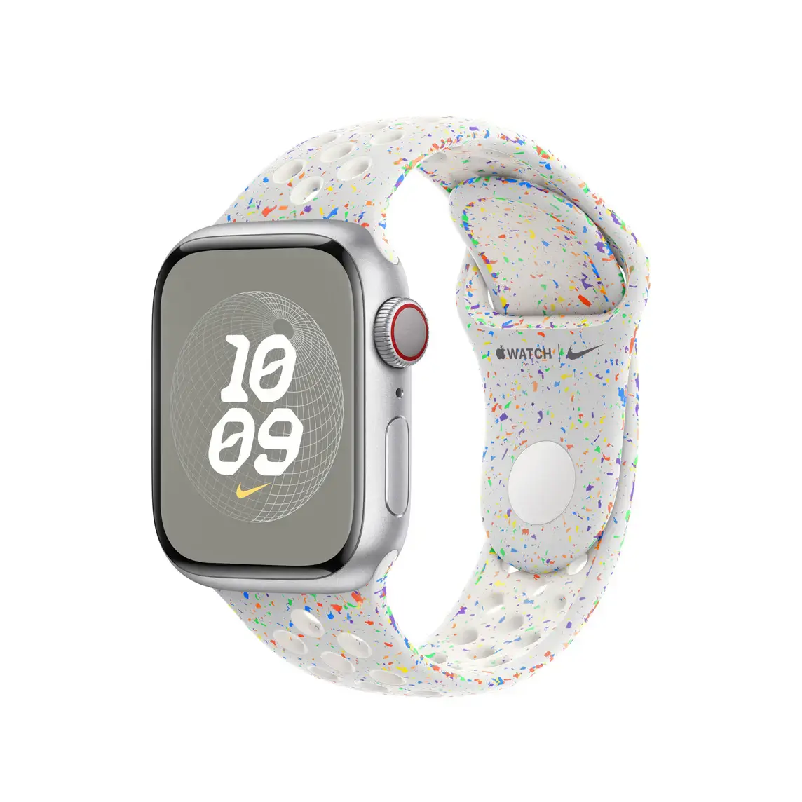 Ремінець Apple Pure Platinum Nike Sport Band S/M для Apple Watch 38/40/41/42mm (MUUK3)