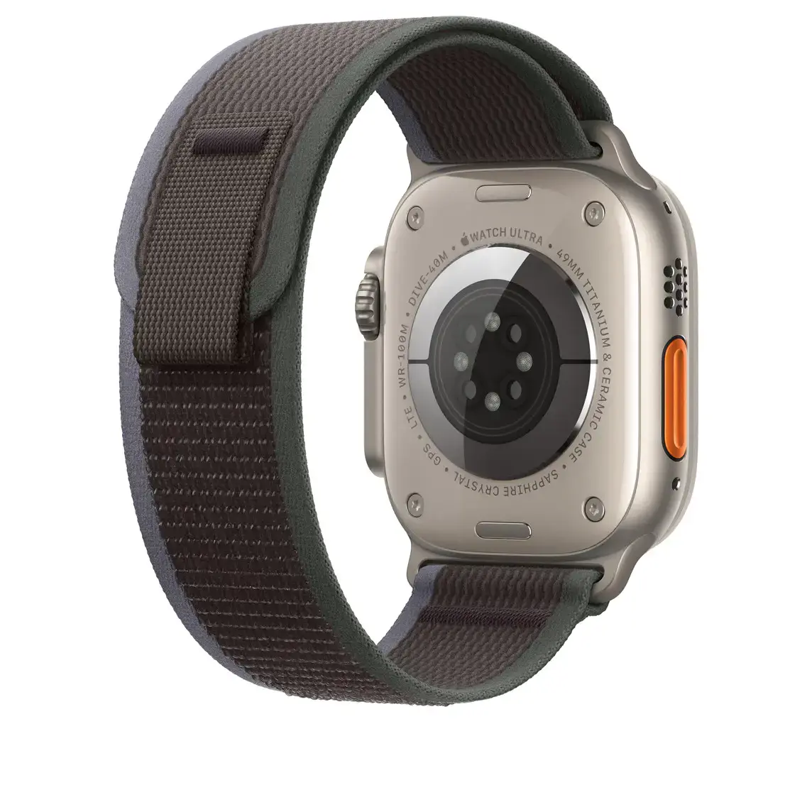 Ремінець Apple Trail Loop Band S/M для Apple Watch 49mm - Blue/Black (MT613)