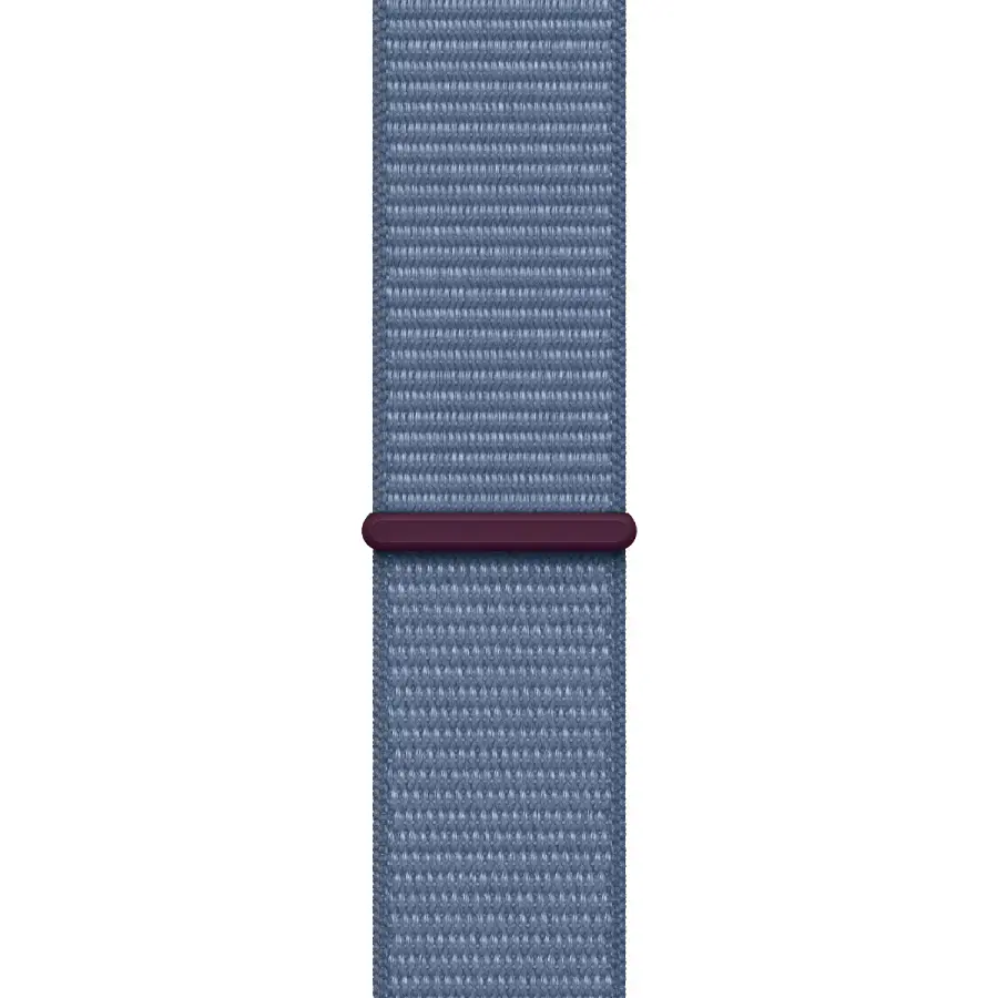 Apple Watch SE 2 2023 GPS 40mm Silver Aluminum Case with Winter Blue Sport Loop (MRE33)