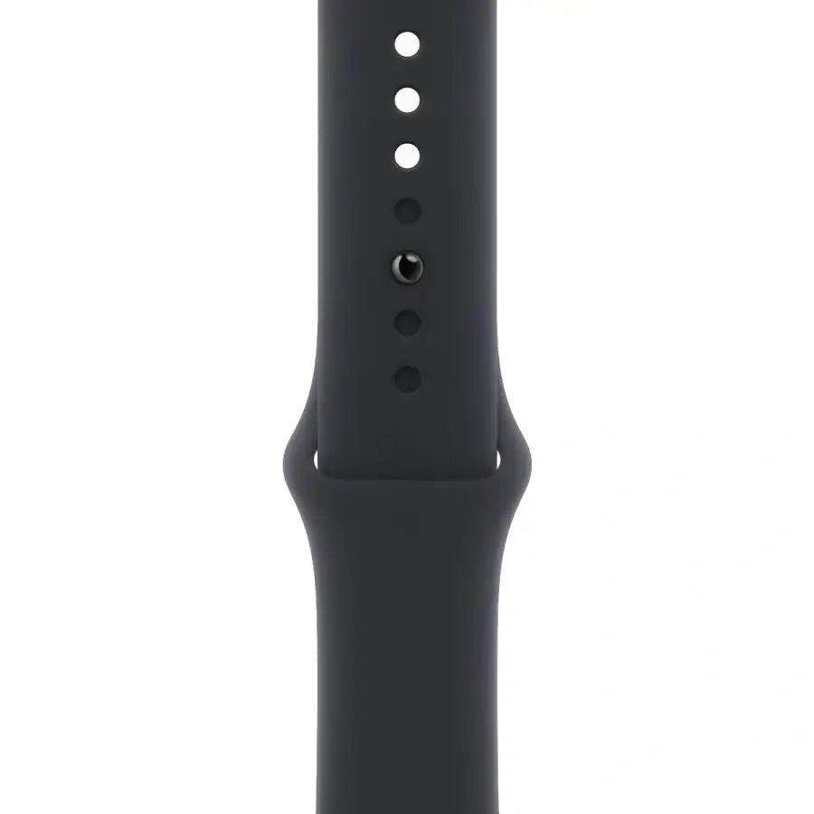 Apple Watch SE 2 2023 GPS 44mm Midnight Aluminum Case with Midnight Sport Band - M/L (MRE93)