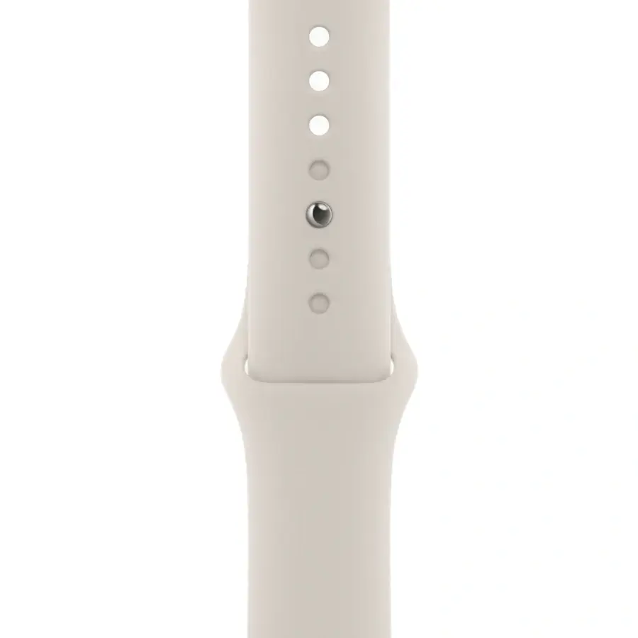 Apple Watch SE 2 2023 GPS + Cellular 40mm Starlight Aluminum Case with Starlight Sport Band - M/L (MRG03)