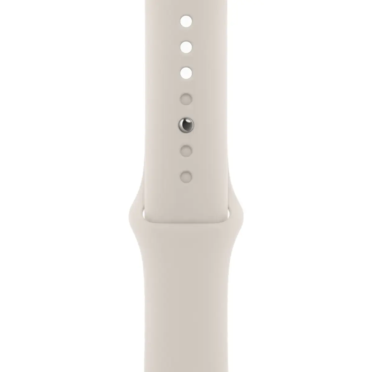 Apple Watch SE 2 2023 GPS + Cellular 40mm Starlight Aluminum Case with Starlight Sport Band - S/M (MRFW3)