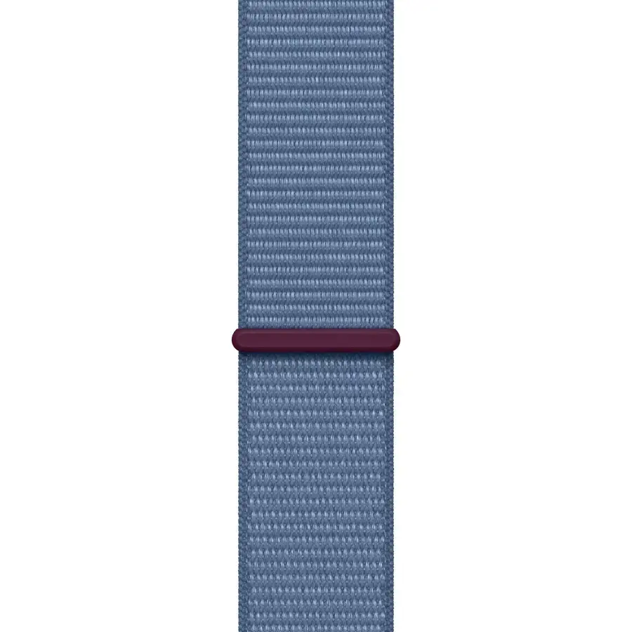 Apple Watch Series 9 GPS 41mm Silver Aluminum Case with Winter Blue Sport Loop (MR923)