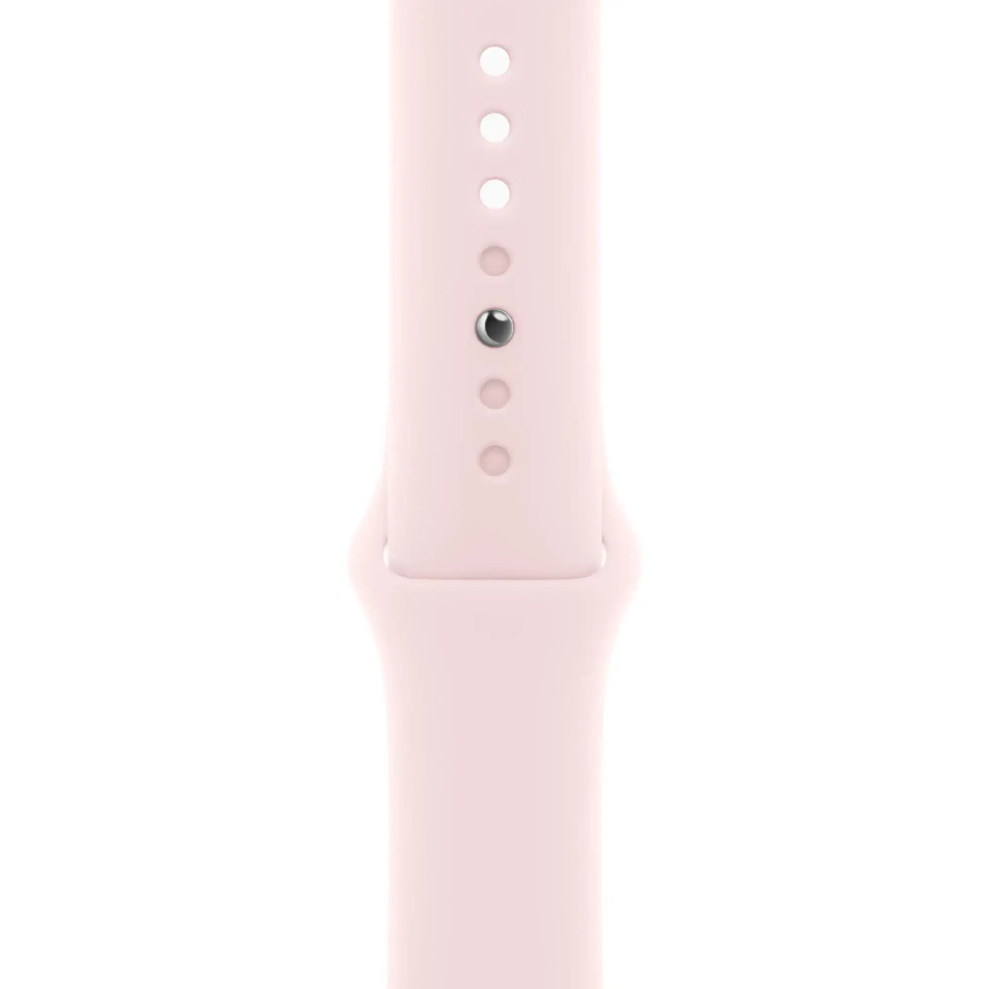 Apple Watch Series 9 GPS + Cellular 41mm Pink Aluminum Case with Light Pink Sport Band - S/M (MRHY3)