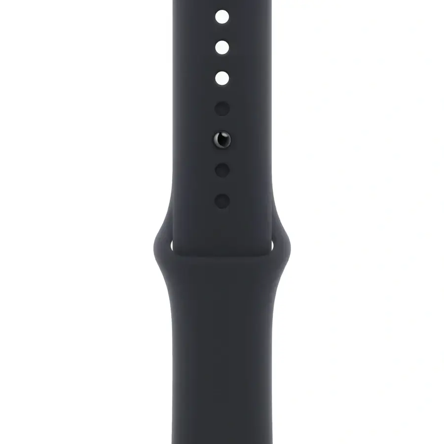 Apple Watch Series 9 GPS + Cellular 45mm Graphite Stainless Steel Case with Midnight Sport Band - M/L (MRMW3)