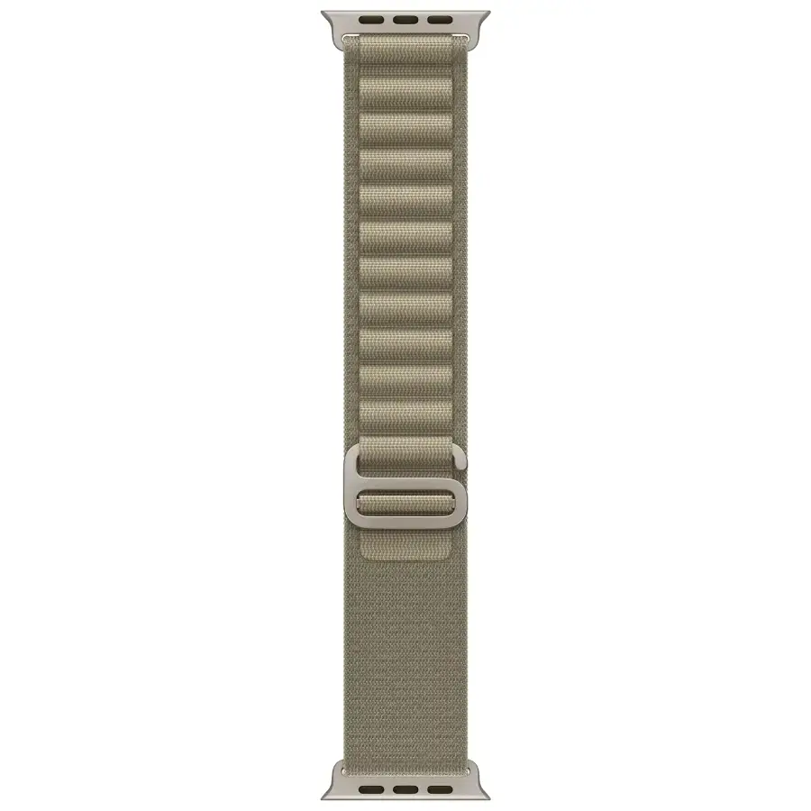 Apple Watch Ultra 2 GPS + Cellular 49mm Titanium Case with Olive Alpine Loop - Large (MRF03)