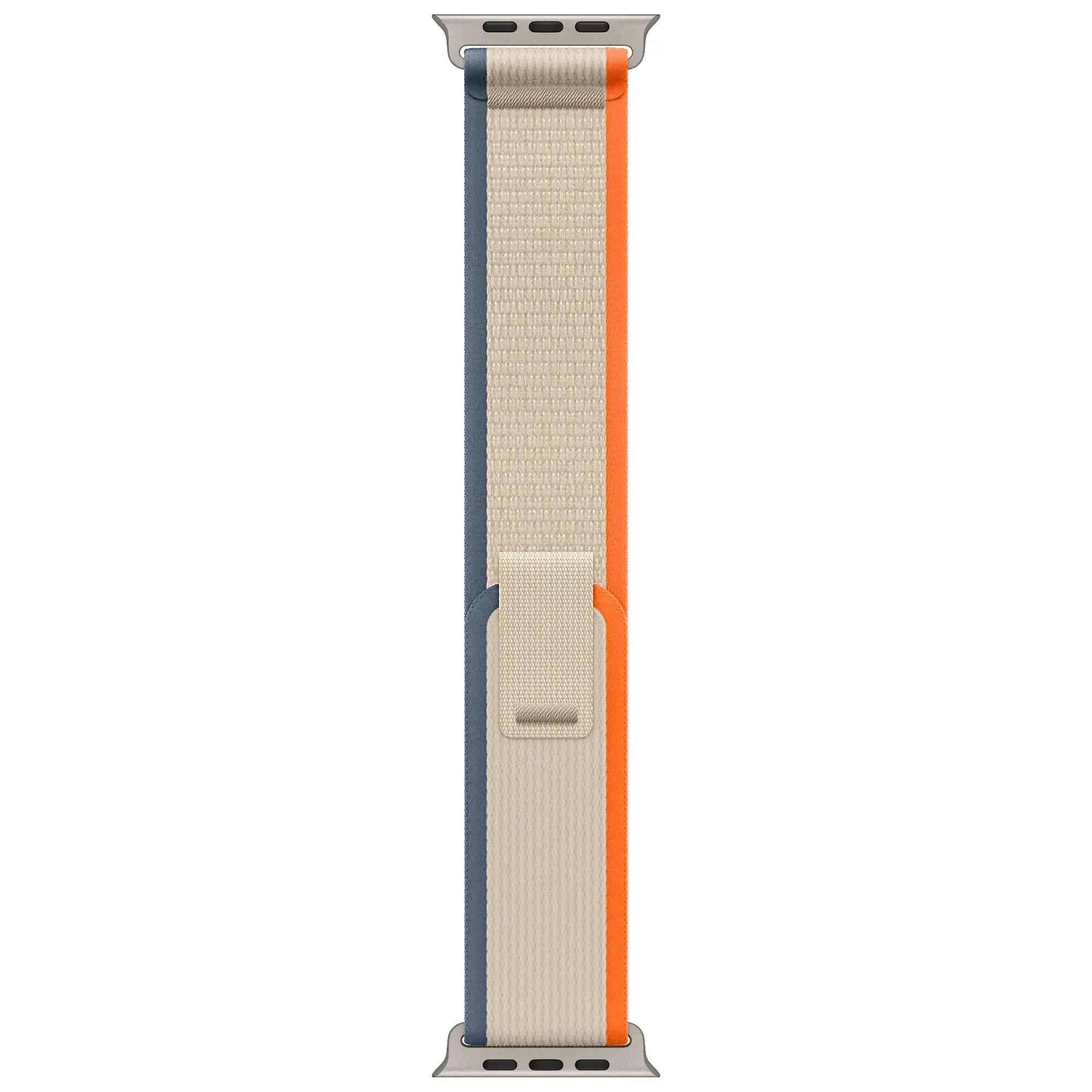 Apple Watch Ultra 2 GPS + Cellular 49mm Titanium Case with Orange/Beige Trail Loop - S/M (MRF13)