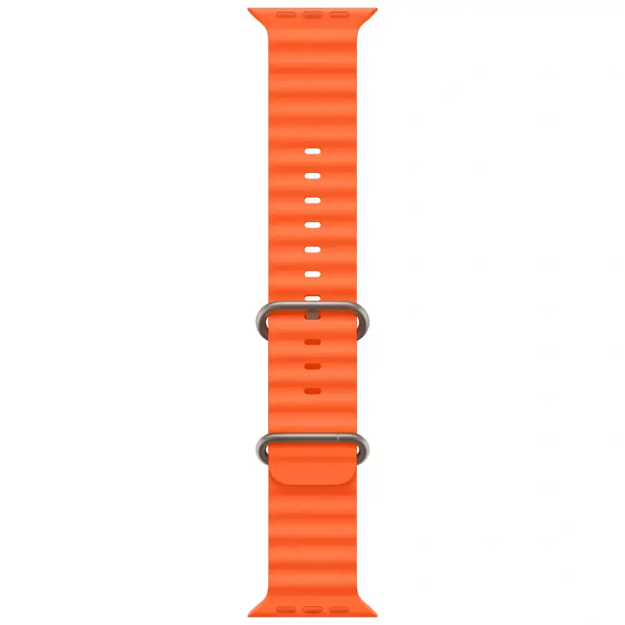 Apple Watch Ultra 2 GPS + Cellular 49mm Titanium Case with Orange Ocean Band (MREH3)