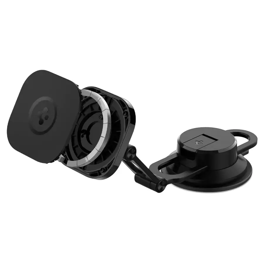 Автодержатель Spigen OneTap 3 Black Dash/Wind Magnetic Car Mount (ACP04630)