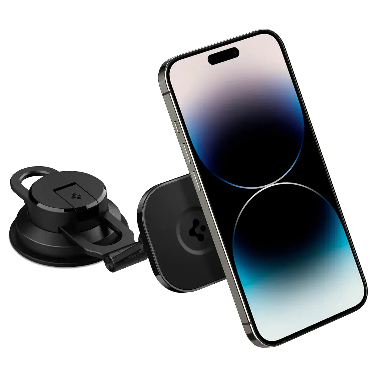Автодержатель Spigen OneTap 3 Black Dash/Wind Magnetic Car Mount (ACP04630)