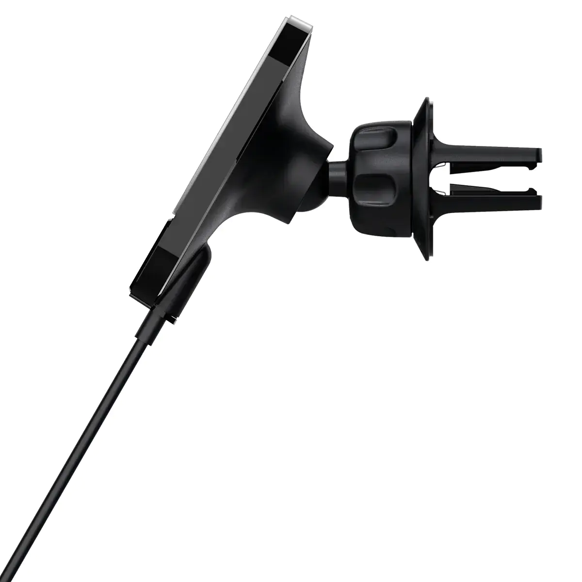 Автотримач з функцією бездротової зарядки 15W Spigen OneTap Pro 3 ITM12W OneTap MagSafe Car Mount Airvent (ACP03694)