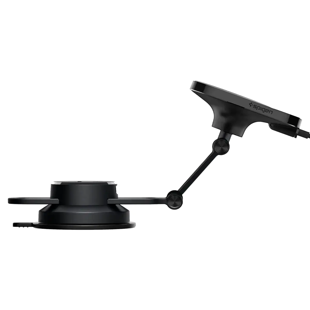 Автотримач з функцією бездротової зарядки 15W Spigen OneTap Pro 3 ITM35W MagSafe Car Mount Dashboard (ACP03695)