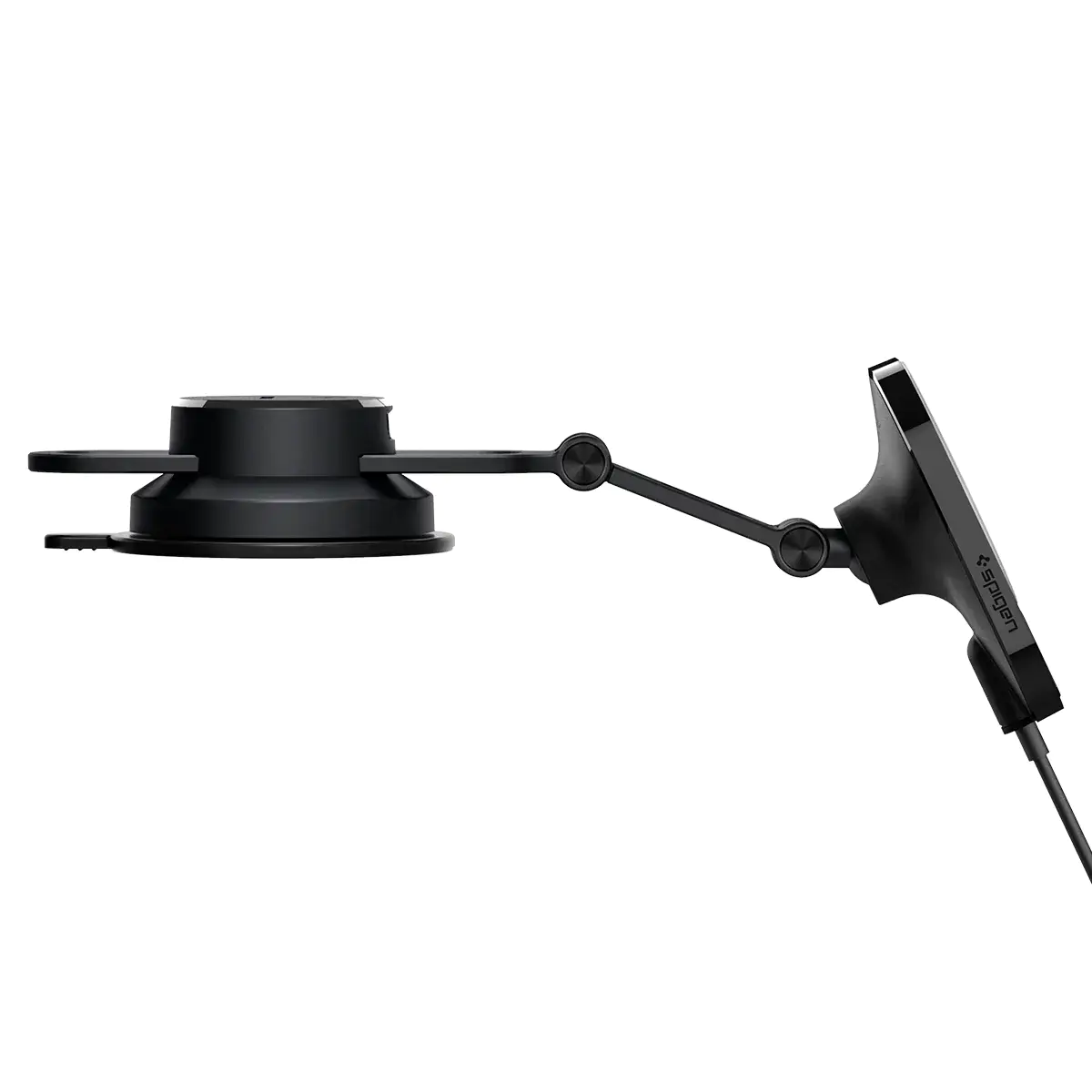 Автотримач з функцією бездротової зарядки 15W Spigen OneTap Pro 3 ITM35W MagSafe Car Mount Dashboard (ACP03695)