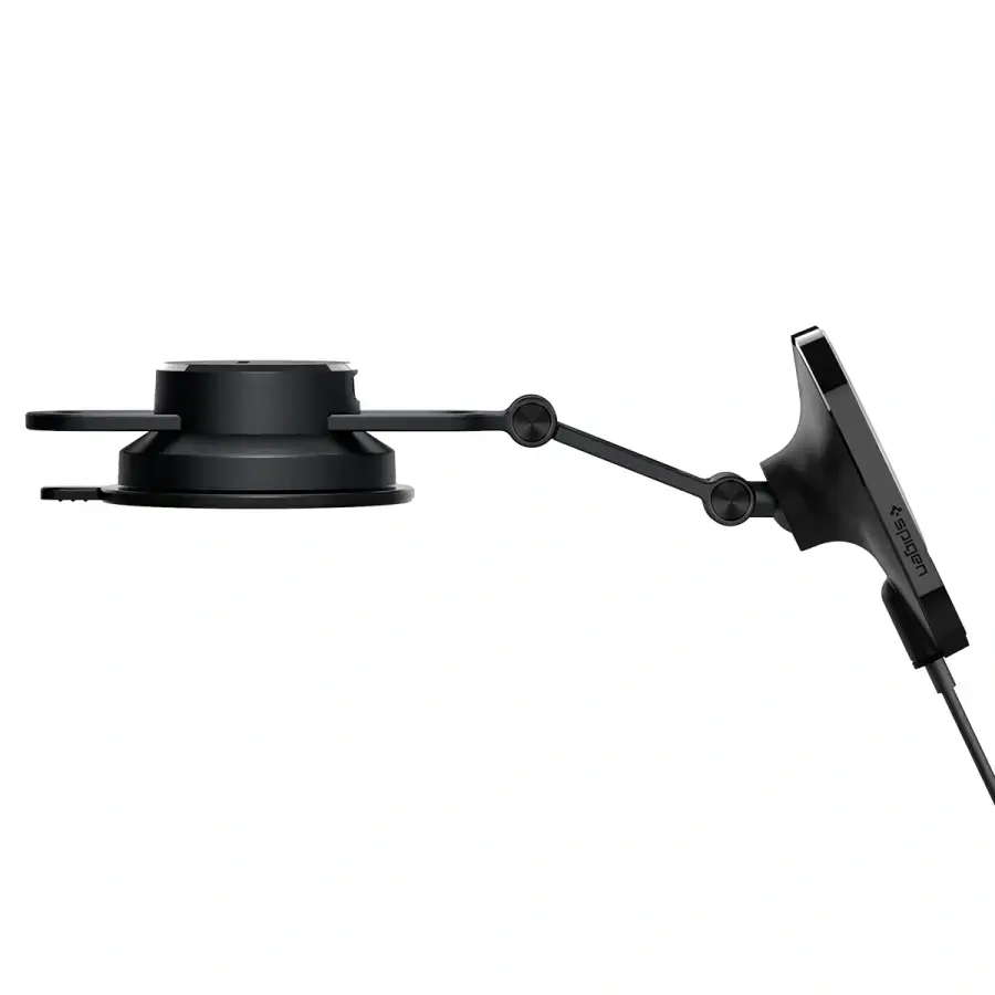 Автодержатель с функцией беспроводной зарядки 15W Spigen OneTap Pro 3 ITM35W MagSafe Car Mount Dashboard (ACP03695)
