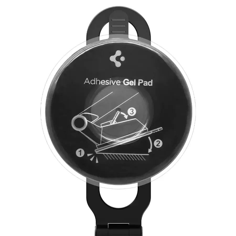 Автотримач з функцією бездротової зарядки 15W Spigen OneTap Pro 3 ITM35W MagSafe Car Mount Dashboard with 65W Dual USB-C Car Adapter (ACP03695)