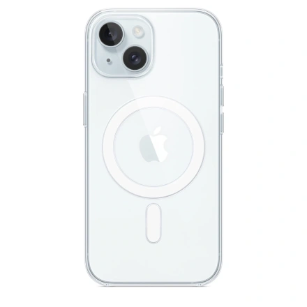 Чохол Apple iPhone 15 Clear Case with MagSafe Lux Copy