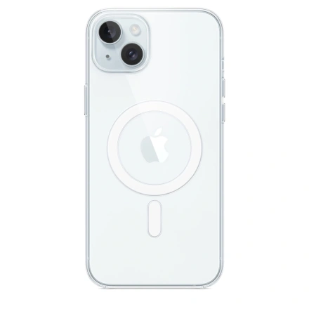 Чохол Apple iPhone 15 Plus Clear Case with MagSafe Lux Copy