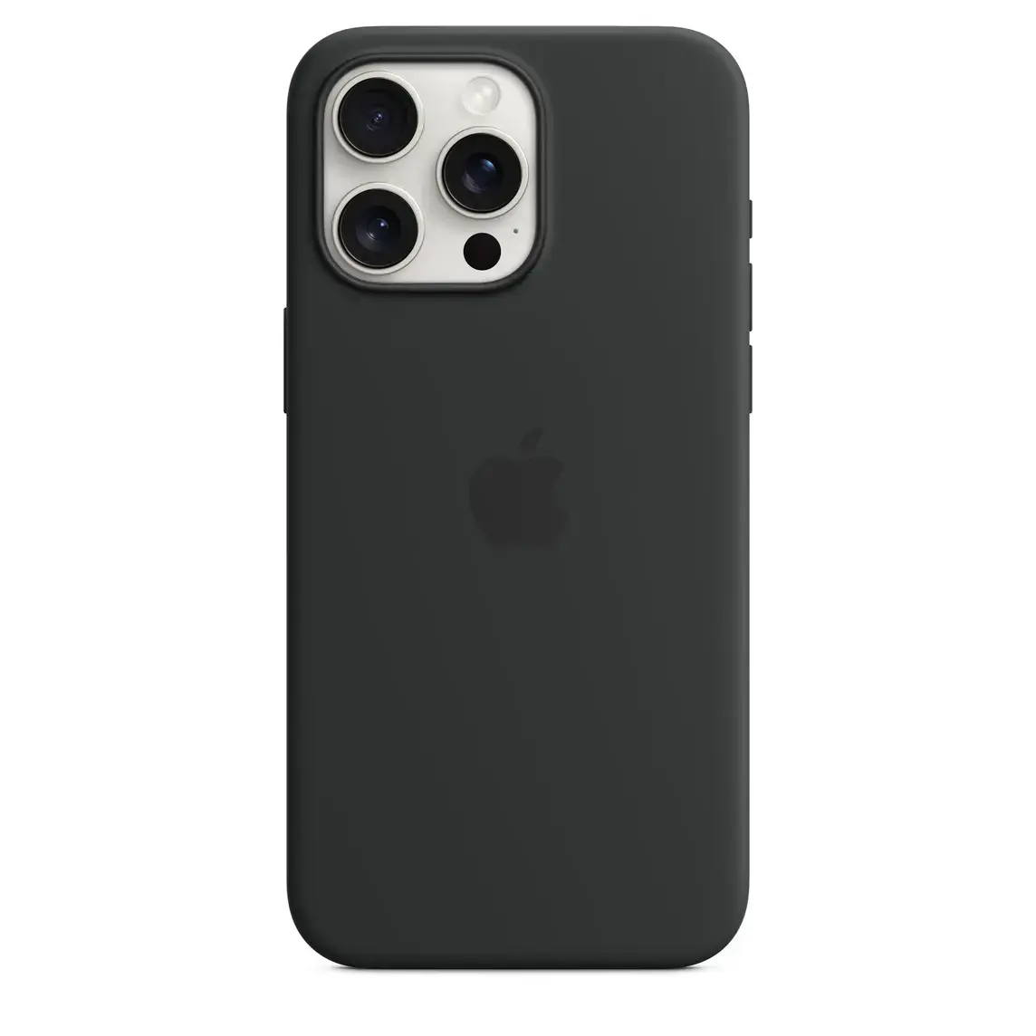 Чохол Apple iPhone 15 Pro Max Silicone Case with MagSafe Lux Copy - Black