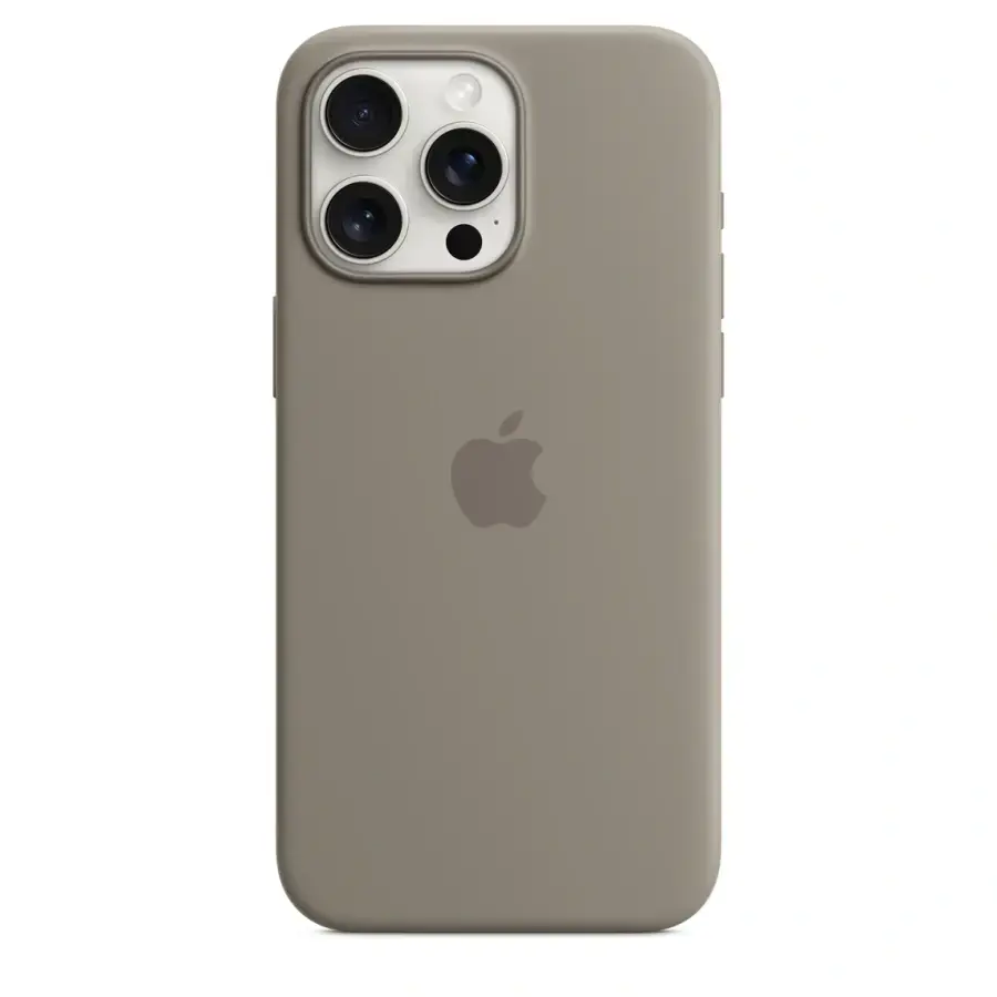 Чохол Apple iPhone 15 Pro Max Silicone Case with MagSafe Lux Copy - Clay