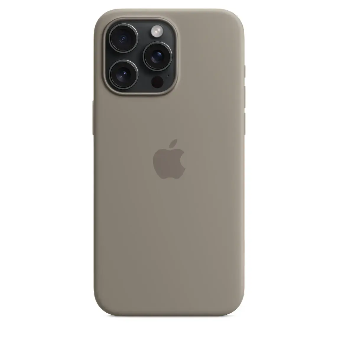 Чохол Apple iPhone 15 Pro Max Silicone Case with MagSafe Lux Copy - Clay