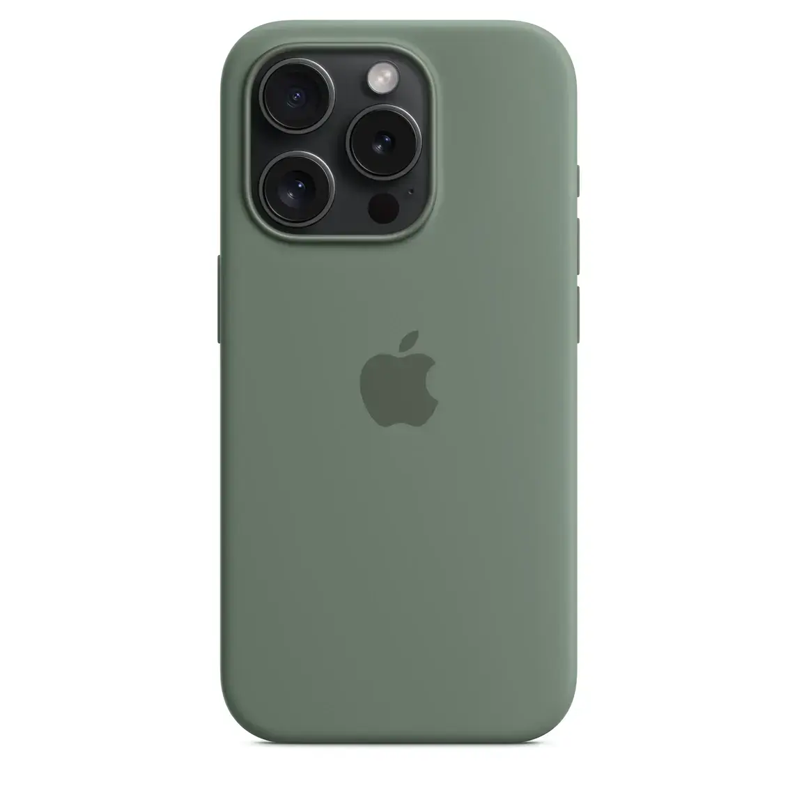 Чехол Apple iPhone 15 Pro Silicone Case with MagSafe Lux Copy - Cypress