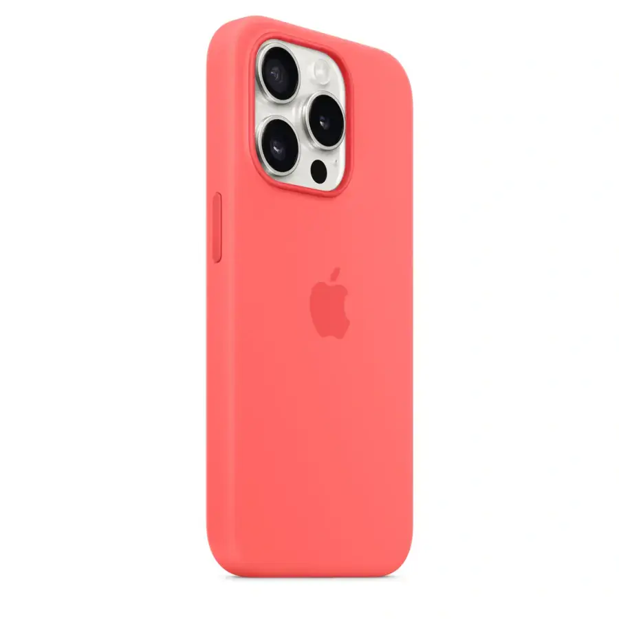 Чохол Apple iPhone 15 Pro Silicone Case with MagSafe Lux Copy - Guava